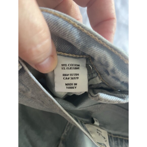 RAILS The Highland Denim Midi Skirt in Light Wash Cargo Size 23 - Picture 7 of 8